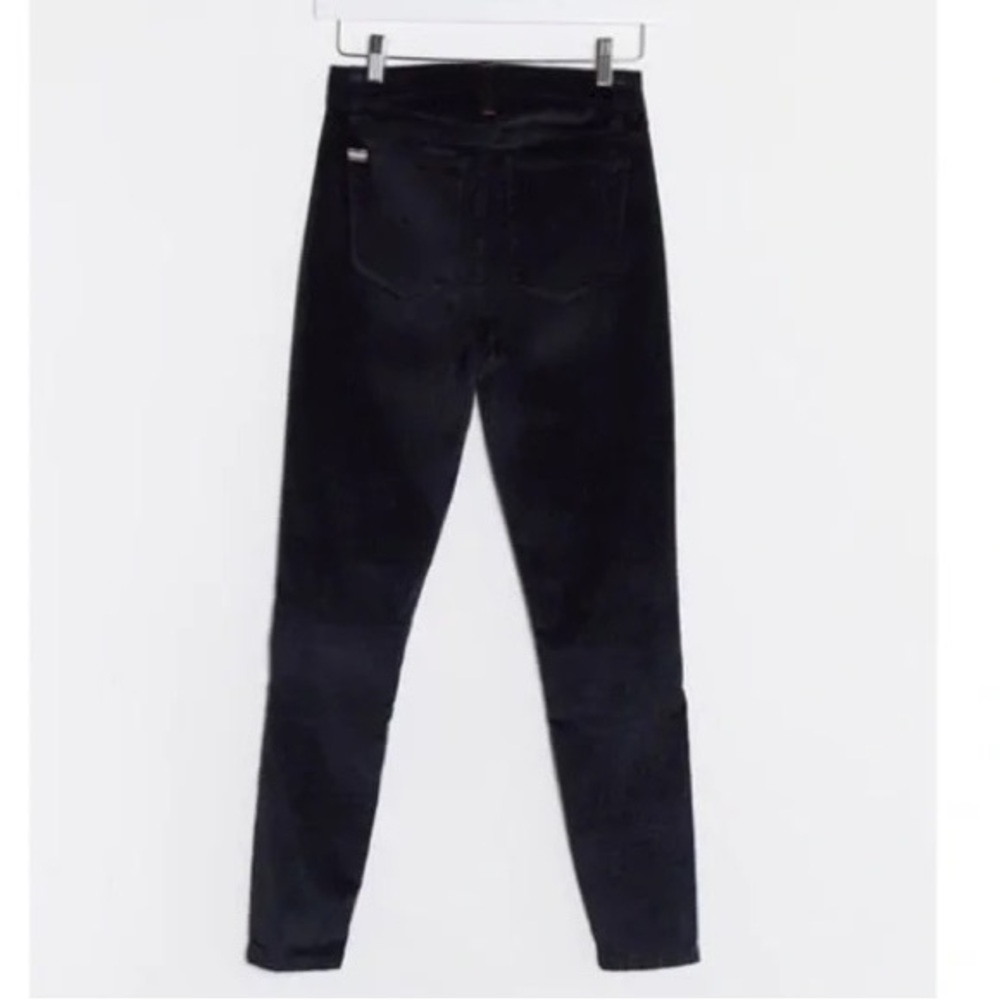 NWT AO.LA by alice + olivia Good High-Rise Button-Fly Velvet Skinny Jeans 25 - Picture 3 of 13